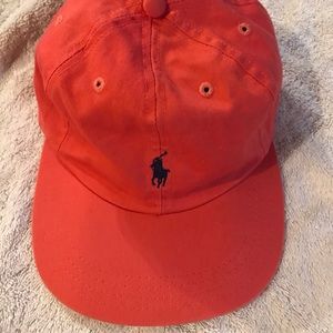 Ralph Lauren red/orange hat